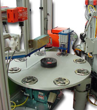 rotary table with nest tooling